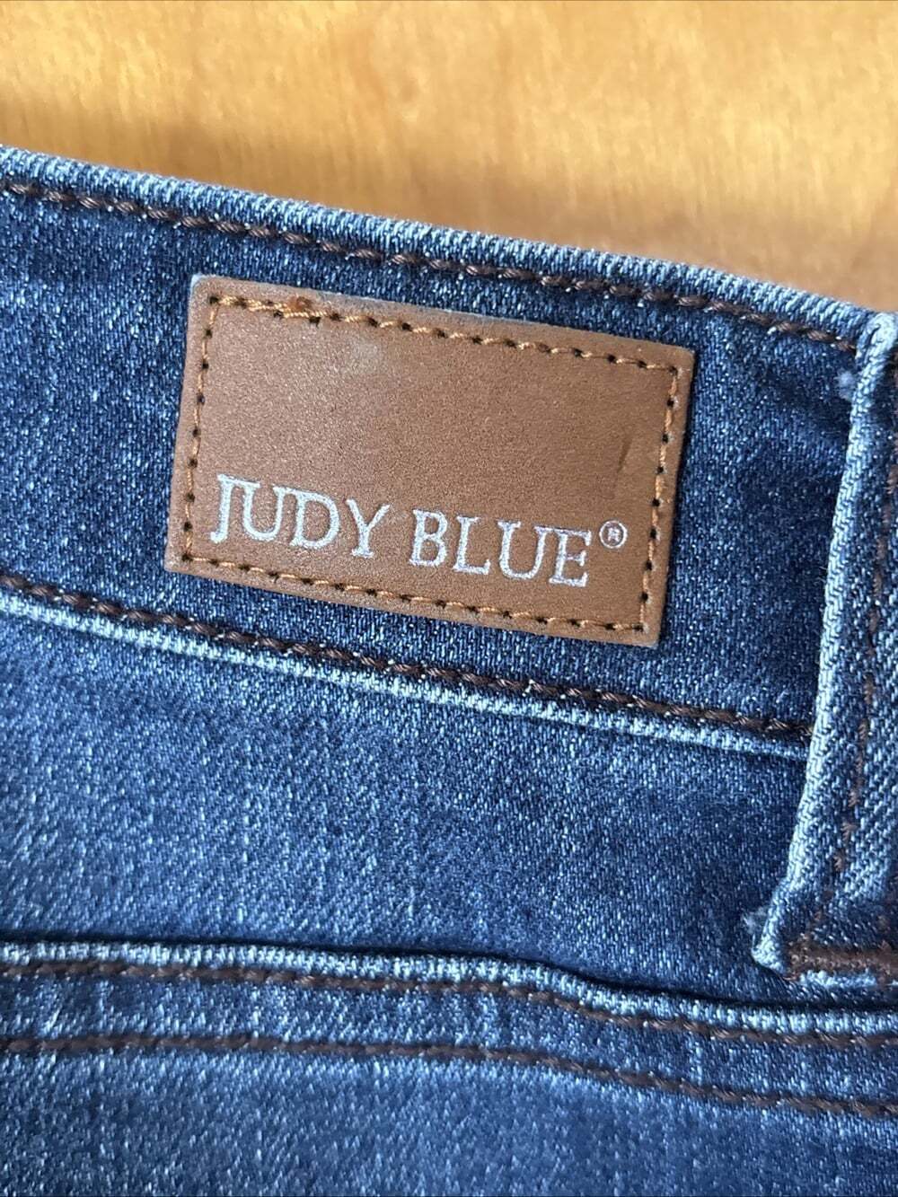 Judy Blue JB82424DK Skinny Fit Jeans Size 11/30 High Rise Side Slit Raw Hem - Picture 3 of 10